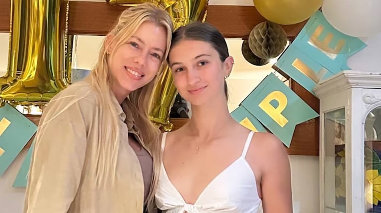 Nicole y su hija vivieron un momento mega relajante.