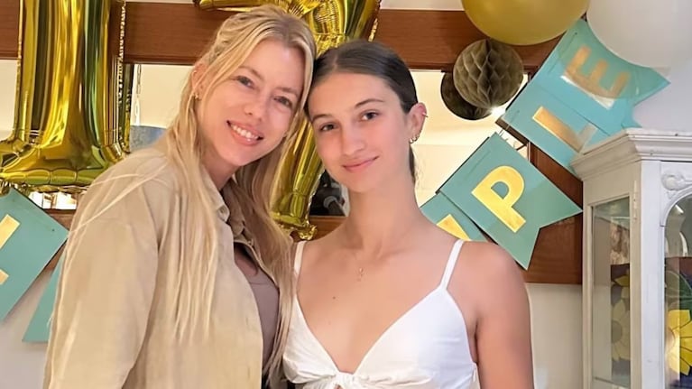 Nicole y su hija vivieron un momento mega relajante.