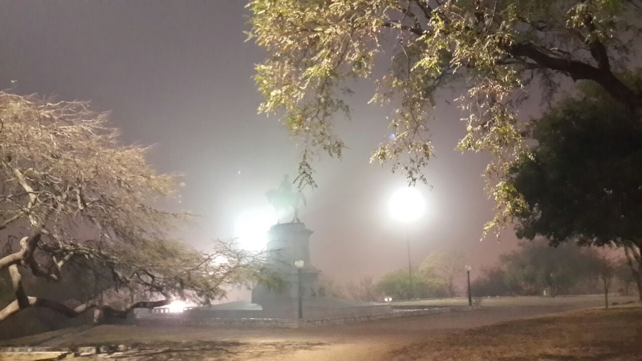 Niebla en Córdoba. Foto: Sebastián Pfaffen.