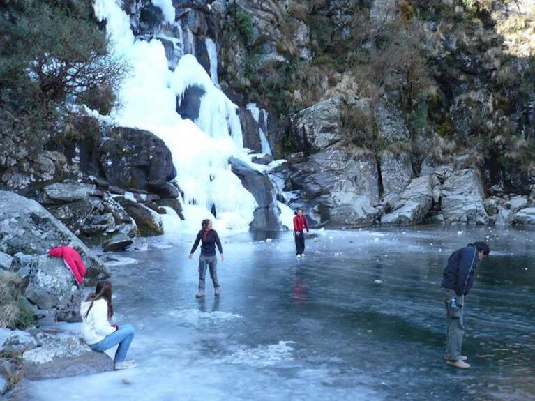 Nieve: el camino de las Altas Cumbres está habilitado