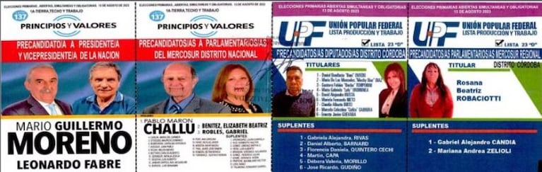 No llegaron al 1,5% de votos en Córdoba y recibirán una millonaria suma del Estado