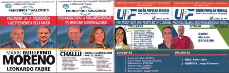 No llegaron al 1,5% de votos en Córdoba y recibirán una millonaria suma del Estado