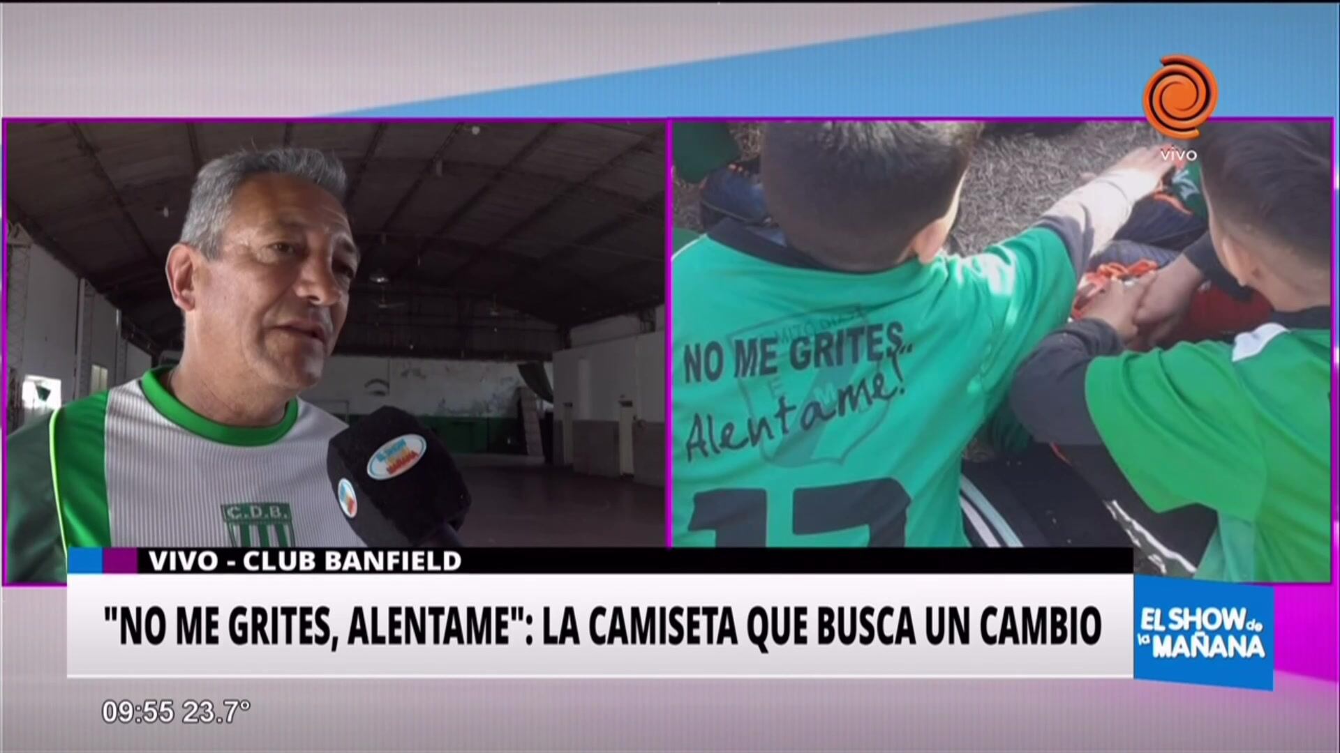 No me grites, alentáme: La nueva camiseta de Banfield