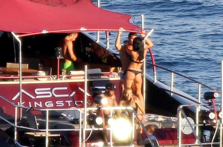 ¡No todos nenes! La modelo que estuvo con Cristiano en Ibiza