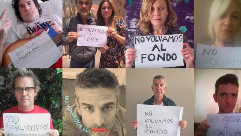 "No volvamos al fondo", la consigna de la campaña contra la negociación con los holdouts.