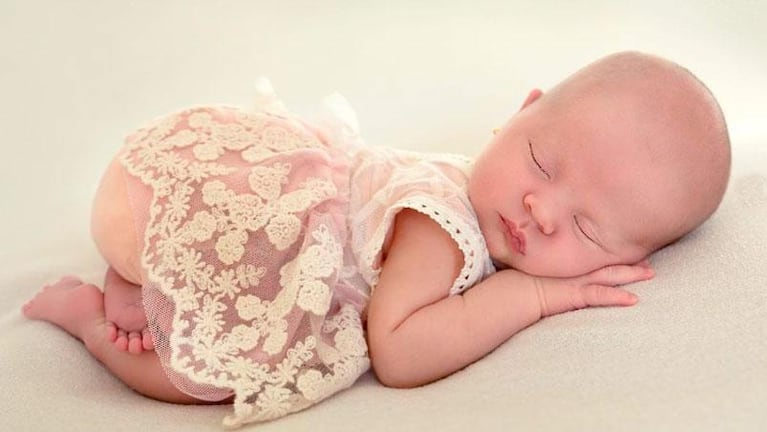 Noelia Marzol publicó fotos de cómo luce su beba a 15 días de su nacimiento