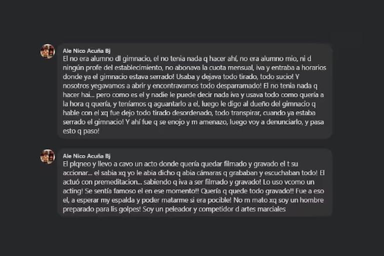Noqueó a un profesor de kickboxing por la espalda y todo quedó filmado: el violento video
