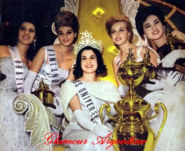Norma Nolan se coronó Miss Universo Argentina en 1962.