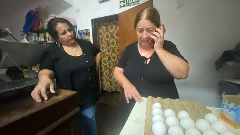 Norma y Miriam se quedaron sin una de sus principales sustentos.