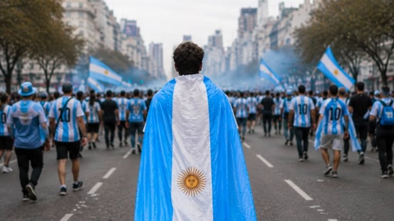 Nos ponemos la bandera para alentar a la Selección.