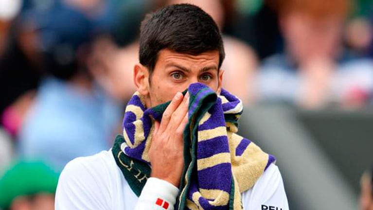 Novak Djokovic, uno de los grandes ladrones del torneo. Foto: AFP