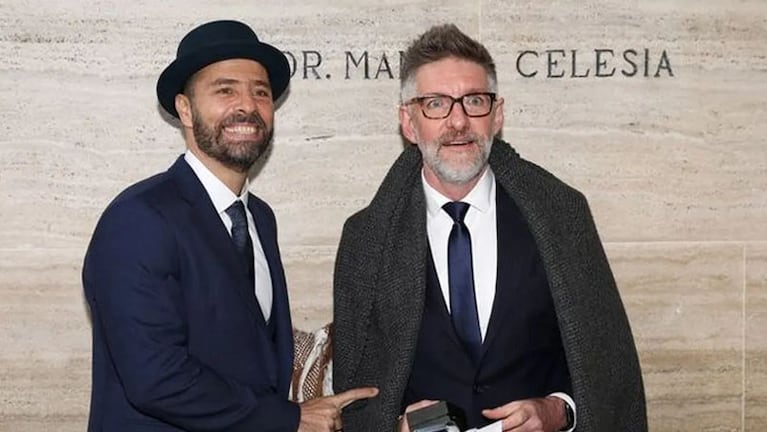 Novaresio deslizó un secreto junto a su actual esposo.