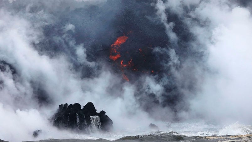 Nueva amenaza mortal por la erupción del volcán.