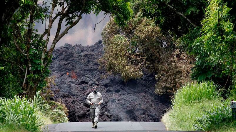 Nueva amenaza mortal por la erupción del volcán.