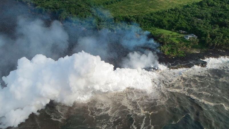 Nueva amenaza mortal por la erupción del volcán.