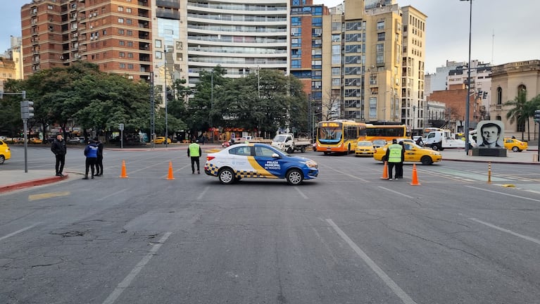 Nueva Córdoba con varios cortes por un simulacro en el Buen Pastor. Foto: Emmanuel Cuestas / ElDoce.