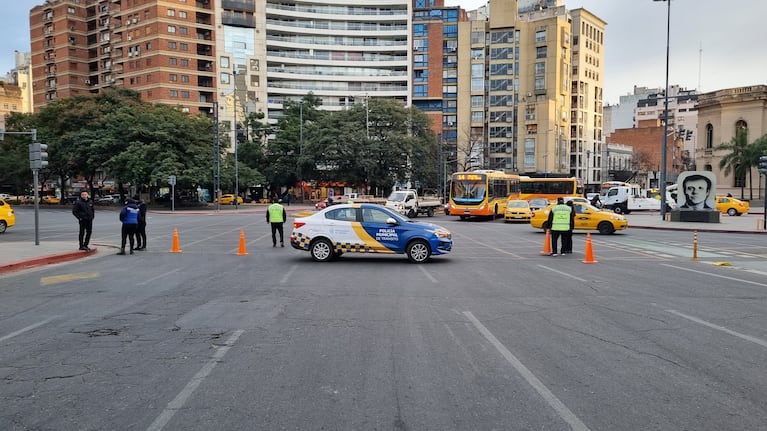 Nueva Córdoba con varios cortes por un simulacro en el Buen Pastor. Foto: Emmanuel Cuestas / ElDoce.