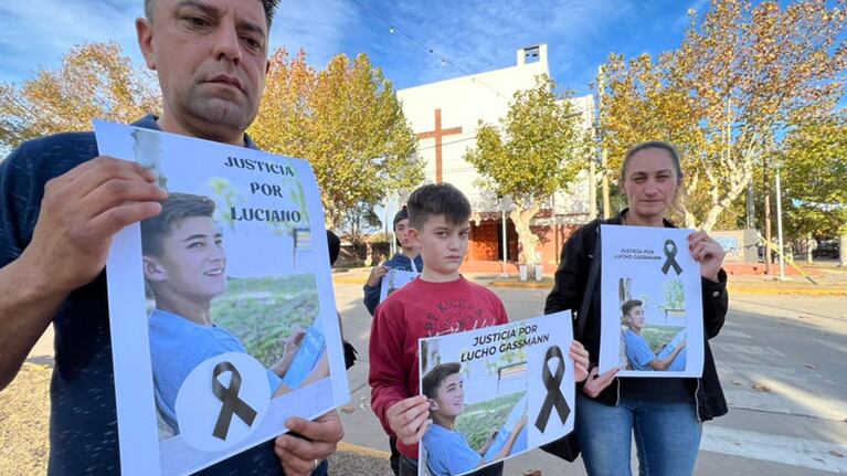 Nueva movilización en Pilar por el adolescente atropellado en 2020. Foto: Andy Ferreyra/ElDoce.