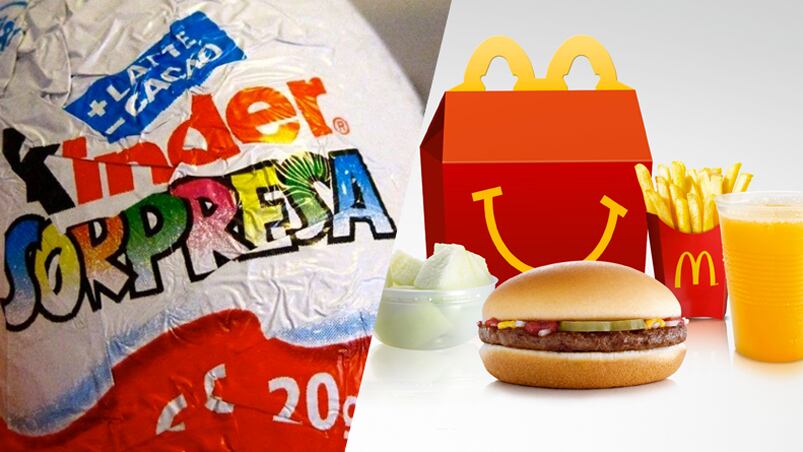 Nueva normativa de Chile prohíbe el Kinder Sorpresa y la Cajita Feliz. 