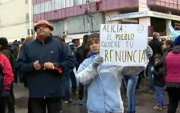 Nueva protesta en Santa Cruz