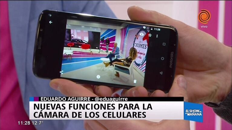 Nuevas funciones para las cámaras de celulares