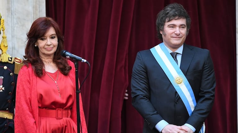 Nuevo cruce entre Javier Milei y Cristina Fernández de Kirchner