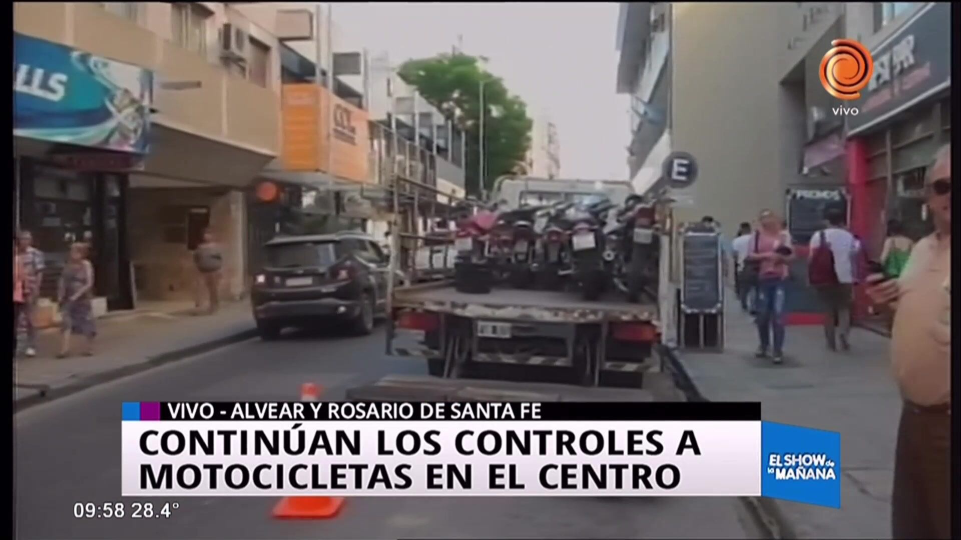 Nuevos controles para motos en el centro