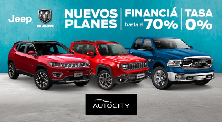 Nuevos planes Jeep y RAM a Tasa 0 en Córdoba