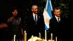 Obama, Macri y las primeras damas disfrutaron al cena de gala. Foto: Clarín.