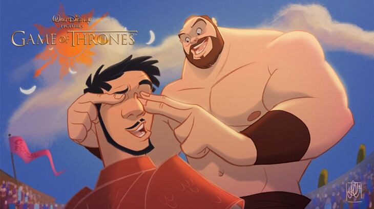 Oberyn y la Montaña.
