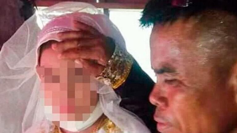 Obligaron a una nena de 13 años a casarse con un hombre de 48
