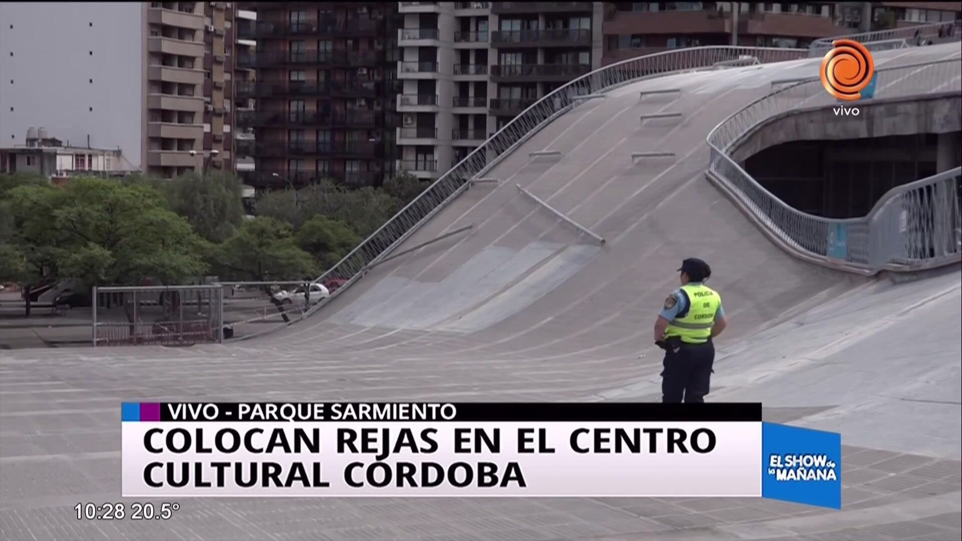 Obras generales en el Centro Cultural Córdoba