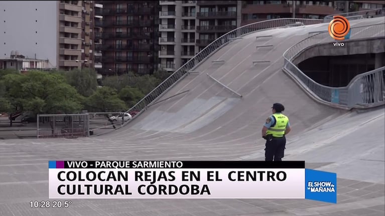 Obras generales en el Centro Cultural Córdoba