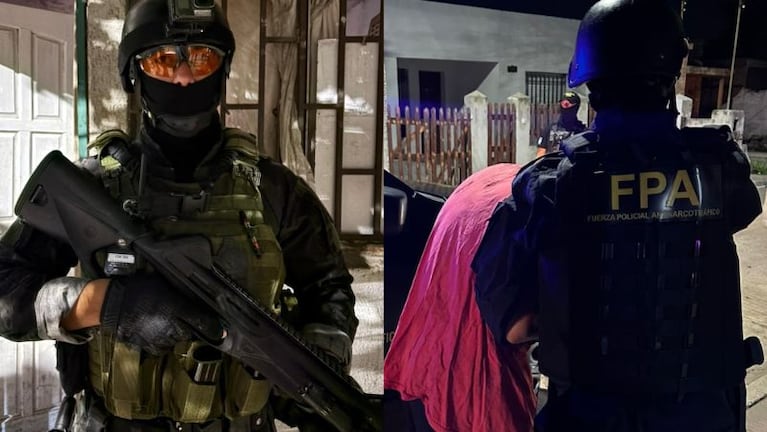 Ocho dealers detenidos en barrio Villa Revol.