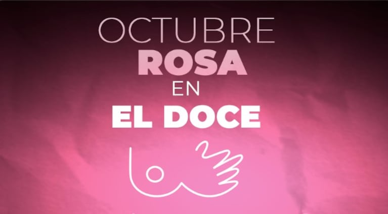 ¡Octubre Rosa en El Doce! Acercate a donar pelo este viernes