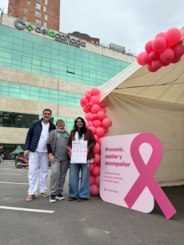 Octubre Rosa: un equipo presente en cada etapa
