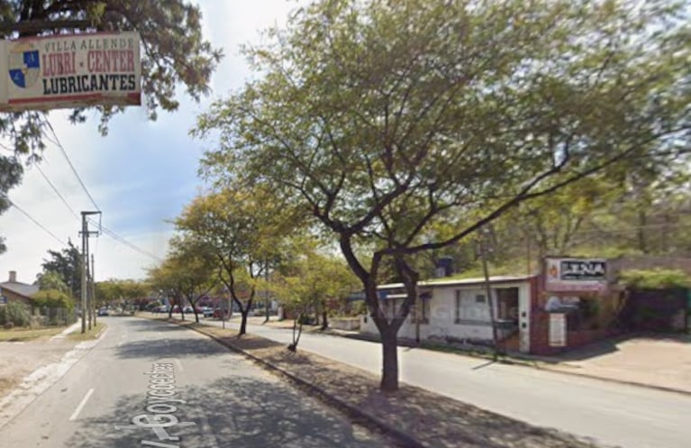 Ocurrió el lunes en el cantero central de la avenida Goycoechea de Villa Allende.