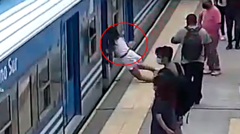 Ocurrió en la estación Independencia del Belgrano Sur.