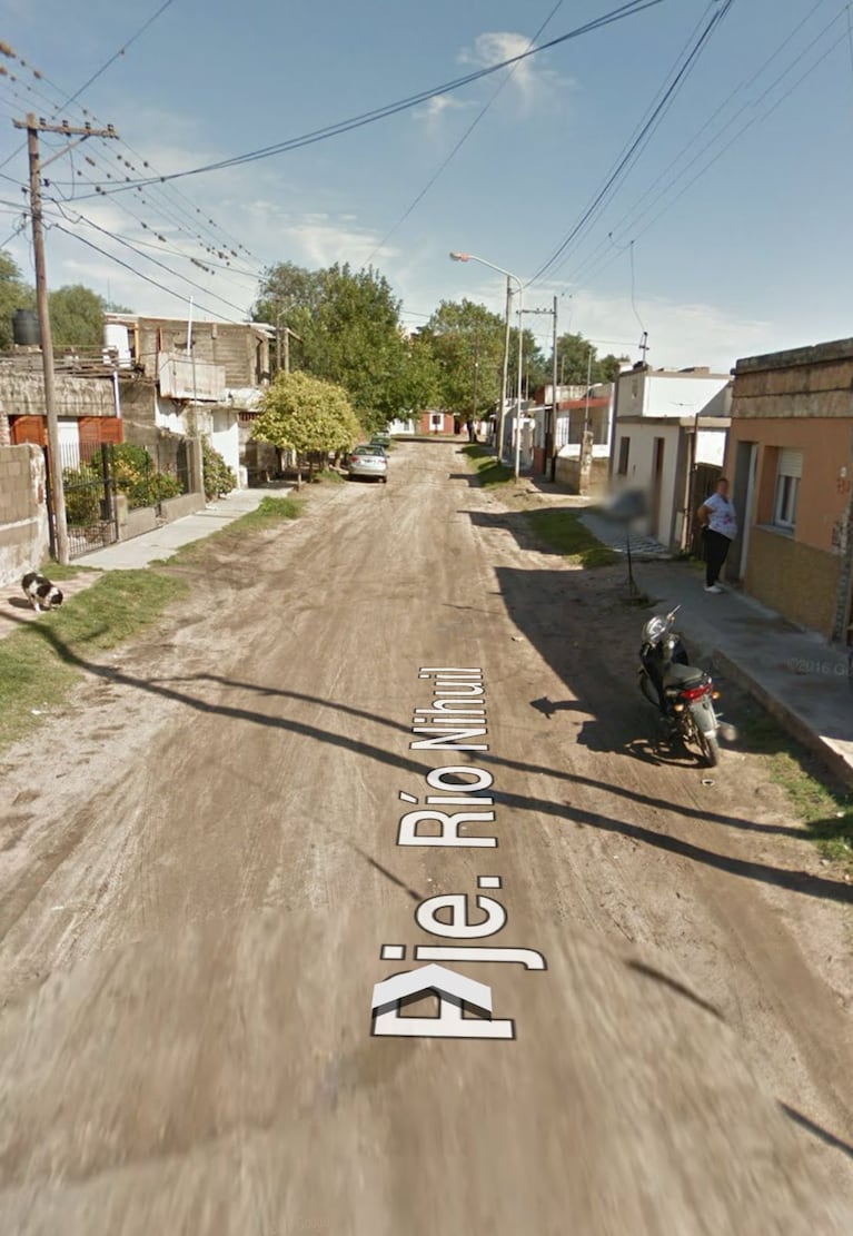 Ocurrió en Pasaje Nihuil al 700 ( foto Google Maps)