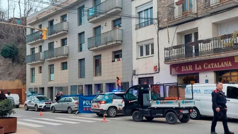 Ocurrió en un edificio de Sallent, un municipio al norte de Barcelona. 