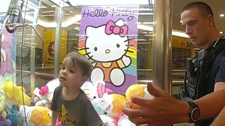 Ocurrió en un shopping de Australia.