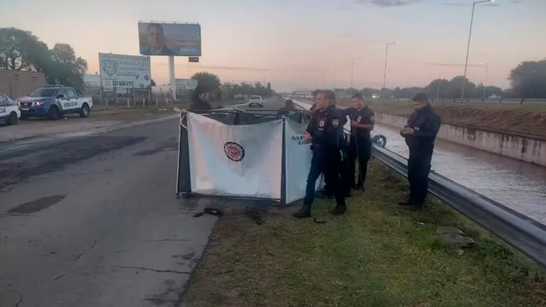 Ocurrió este jueves en la colectora de avenida de Circunvalación. 