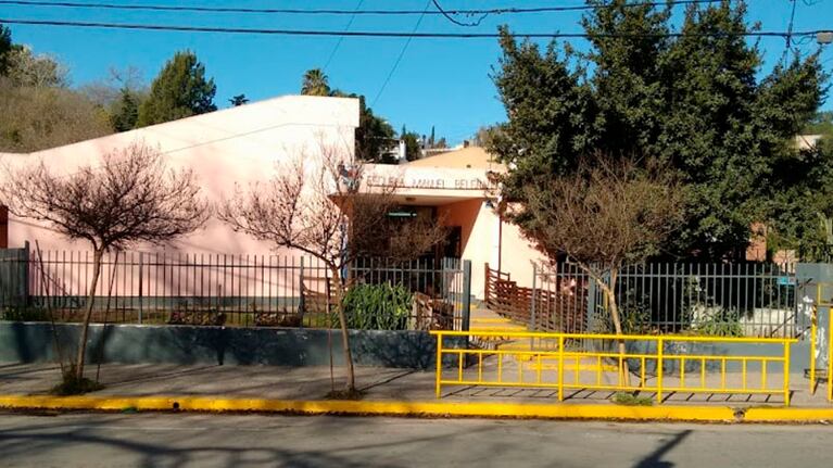 Ocurrió frente a la escuela Manuel Belgrano de Carlos Paz.