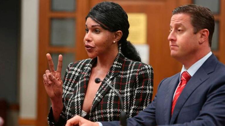 Oneal Ron Morris y su abogado durante el juicio. Foto: Miami Herald