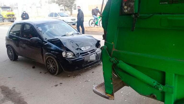 Operaron al recolector que sufrió una grave lesión tras un choque en Córdoba