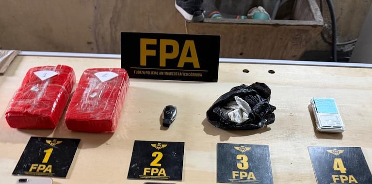 Operativo antidrogas en Morteros.