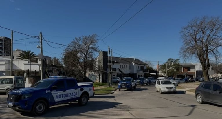 Operativo policial en la zona ( Gentileza Telediario digital).