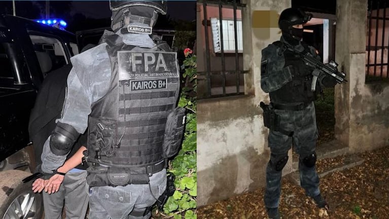 Operativos antidrogas con detenidos en Calamuchita.