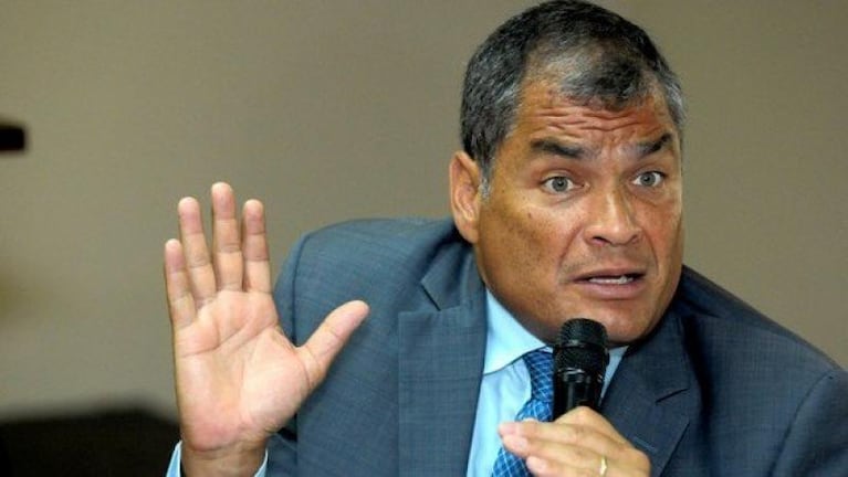 Ordenaron detener al expresidente de Ecuador, Rafael Correa