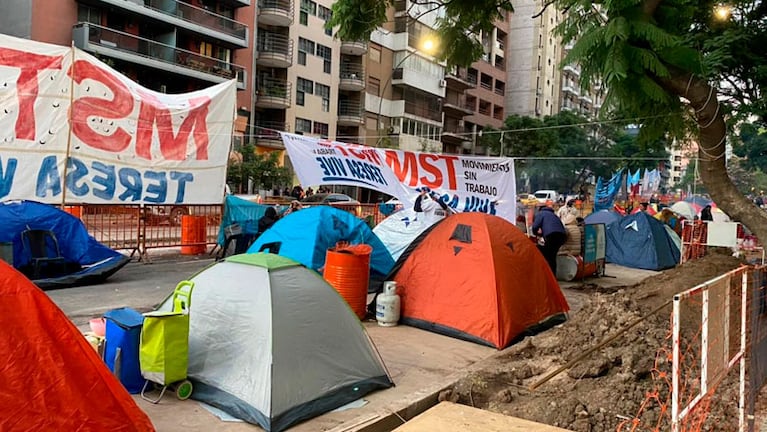 Organizaciones de izquierda volverán a acampar en Córdoba.